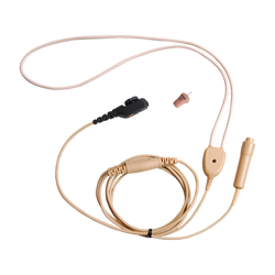 Hytera EWN09 Audio Wireless Earphone Neck Loop Microphone and PTT (Beige)