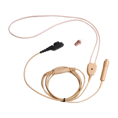 Hytera EWN09 Audio Wireless Earphone Neck Loop Microphone and PTT (Beige)