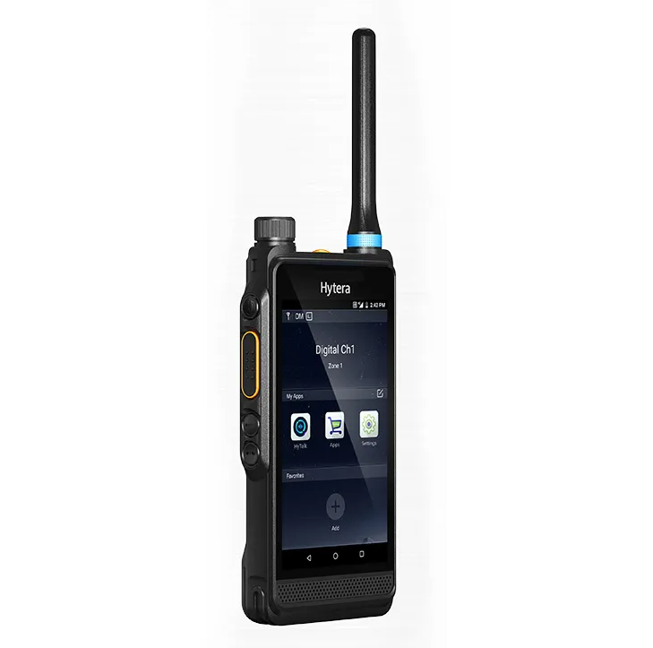 Hytera PDC550 Multi Mode Handheld Radio DMR / LTE Push To Talk Over Cellular Package Deal