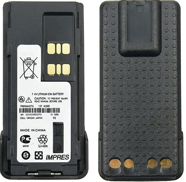 Motorola PMNN4407A Impres LI-ION 1600mAh Battery For Two-Way Radios