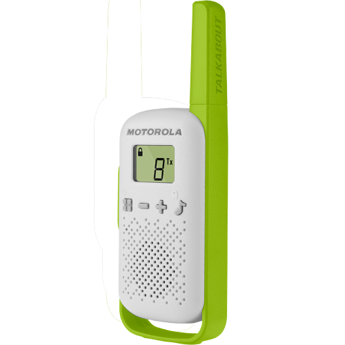 Motorola TALKABOUT T42 Family and Kids Fun Walkie-Talkies PMR446 Licence Free PTT Twin Pack