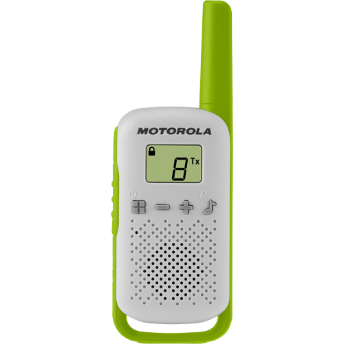 Motorola TALKABOUT T42 Family and Kids Fun Walkie-Talkies PMR446 Licence Free PTT Twin Pack